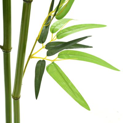 vidaXL Plante artificielle avec pot Bambou 175 cm Vert