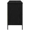 vidaXL Meuble sous-vasque avec tiroirs ch&ecirc;ne noir 90x34,5x60 cm