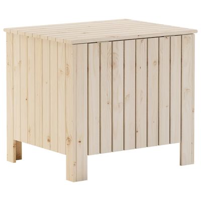 vidaXL Boîte de rangement avec couvercle RANA bois massif de pin