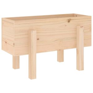 vidaXL Jardini&egrave;re 62x30x38 cm bois massif de pin