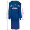 vidaXL Robe KINN Bleu marine XL Coton