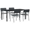 vidaXL Ensemble de meubles d'ext&eacute;rieur 5 pc Anthracite