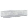 vidaXL Gabion avec fil de 3,5 mm et maille de 5x2,5 cm 250x100x50 cm