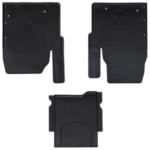 vidaXL Tapis de voiture 3 pc Convient pour TRANSIT CUSTOM 2023-