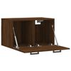 vidaXL Armoire murale Ch&ecirc;ne marron 60x36,5x35 cm Bois d'ing&eacute;nierie