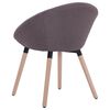 vidaXL Chaises &agrave; manger lot de 6 taupe tissu