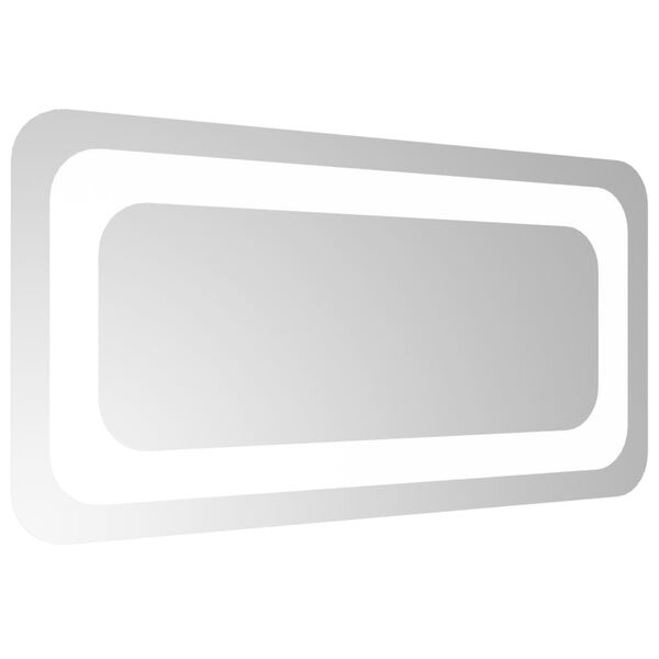 vidaXL Miroir de salle de bain &agrave; LED 40x20 cm