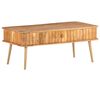 vidaXL Table basse 100x50x40 cm Bois d'acacia massif