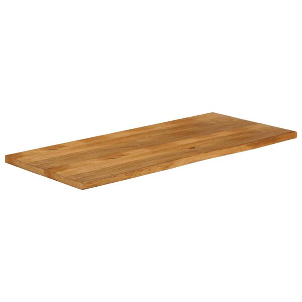 vidaXL Dessus de table &agrave; bord vivant 140x60x3,8cm bois massif manguier
