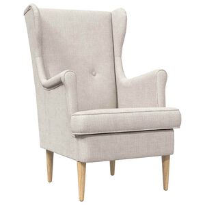 vidaXL Fauteuil Cr&egrave;me ARES
