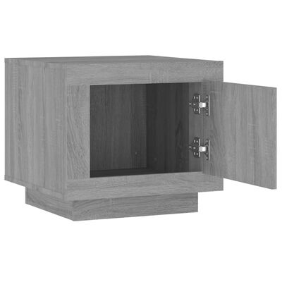 vidaXL Table basse Sonoma gris 51x50x45 cm Bois d'ingénierie