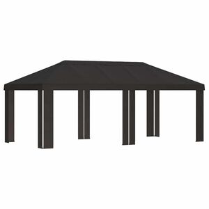 vidaXL Housse de Gazebo 6 x 3 m Anthracite Polyester 190 gsm