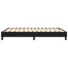 vidaXL Cadre de lit noir 140x190 cm velours