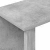 vidaXL Table d'appoint Gris b&eacute;ton 35 x 25 x 50 cm Bois d'ing&eacute;nierie