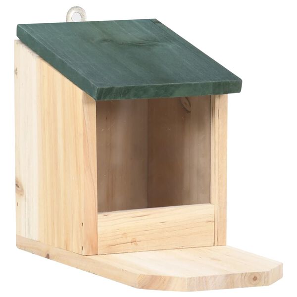 vidaXL Maisons pour &eacute;cureuils 4 pcs Bois de sapin