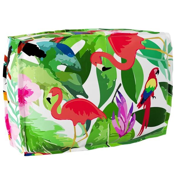 vidaXL Set de coussins de palette 2 pcs Jungle tropicale Tissu Oxford