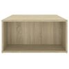 vidaXL Table basse chêne sonoma 90x67x33 cm bois d'ingénierie