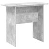 vidaXL Table console Gris b&eacute;ton 93 x 40 x 75 cm Bois d'ing&eacute;nierie