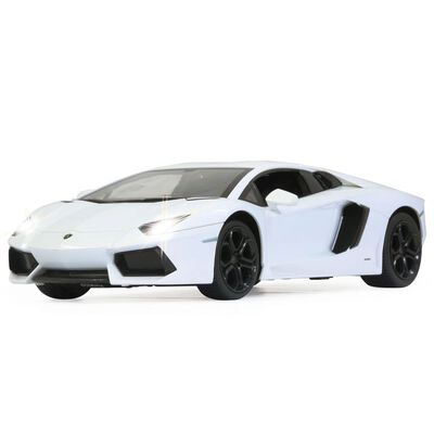 JAMARA Voiture télécommandée Lamborghini Aventador 1:14 Blanc