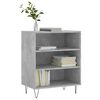 vidaXL Buffet gris béton 57x35x70 cm bois d'ingénierie