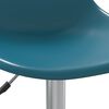 vidaXL Chaises &agrave; manger pivotantes lot de 2 Turquoise PP
