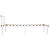 vidaXL Cadre de lit sans matelas blanc métal 100x200 cm