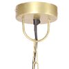 vidaXL Lampe suspendue industrielle 25 W Laiton Rond 42 cm E27