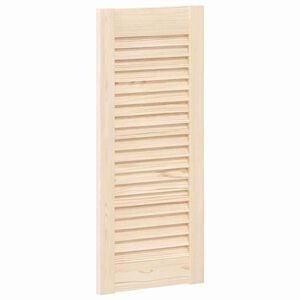 vidaXL Porte d'armoire &agrave; persiennes 69x29,5 cm bois de pin massif