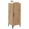 vidaXL Buffet Ch&ecirc;ne artisanal 34,5 x 34 x 90 cm Bois d'ing&eacute;nierie