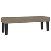 vidaXL | banc | Taupe 100 x 30 x 30 cm tissu