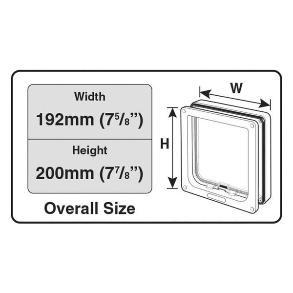 CAT MATE Chati&egrave;re verrouillable &agrave; 4 voies Marron