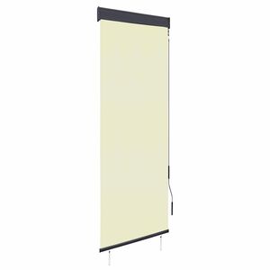 vidaXL Store roulant d'ext&eacute;rieur 60 x 250 cm Cr&egrave;me