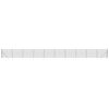 vidaXL Cl&ocirc;ture en treillis m&eacute;tallique et ancrage anthracite 1,6x25 m