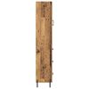 vidaXL Haut Armoire Bois Ancien 34,5 x 34 x 180 cm Bois d'ing&eacute;nierie