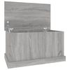 vidaXL Bo&icirc;te de rangement sonoma gris 70x40x38 cm bois d'ing&eacute;nierie