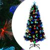 vidaXL Sapin de No&euml;l artificiel avec 160 LED Vert 150 cm PVC