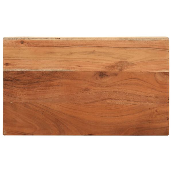 vidaXL Dessus de table 60x40x2,5 cm rectangulaire bois massif d'acacia