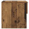 vidaXL Armoire de lit avec tiroir 2 pcs Bois ancien 40 x 39 x 40cm