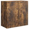 vidaXL Armoire Murale 59 x 31 x 60 cm Bois d'ing&eacute;nierie Ch&ecirc;ne fum&eacute;