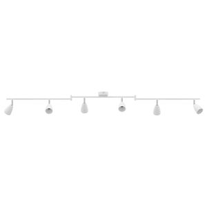 vidaXL Spot de plafond Blanc 176,5 x 12,5 x 13,5 cm M&eacute;tal