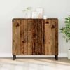 vidaXL Buffet Bois ancien 90 x 34 x 80 cm Bois d'ing&eacute;nierie