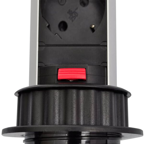 vidaXL Rallonge de table r&eacute;tractable