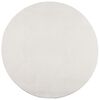 vidaXL Tapis IZA poils courts style scandinave cr&egrave;me &Oslash; 100 cm