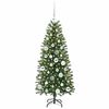 vidaXL Sapin de No&euml;l artificiel avec 150 LED Vert 120 cm PE et PVC