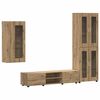 vidaXL Ensemble meuble TV FLORIN 3 pcs Ch&ecirc;ne artisanal
