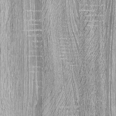 vidaXL Table basse Sonoma gris 150x50x35 cm Bois d'ingénierie