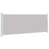 vidaXL Auvent lat&eacute;ral r&eacute;tractable de patio 180x514 cm Gris