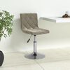 vidaXL Tabouret de bar Gris clair Velours