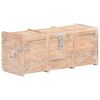 vidaXL Coffre de rangement 90x40x40 cm bois d'acacia solide