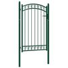 vidaXL Portails de cl&ocirc;ture EMMEN 104 x 106 cm Verrouillable